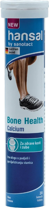 Product image: Hansal calcium effervescent tablets with lemon flavor 20pieces, , medium-null