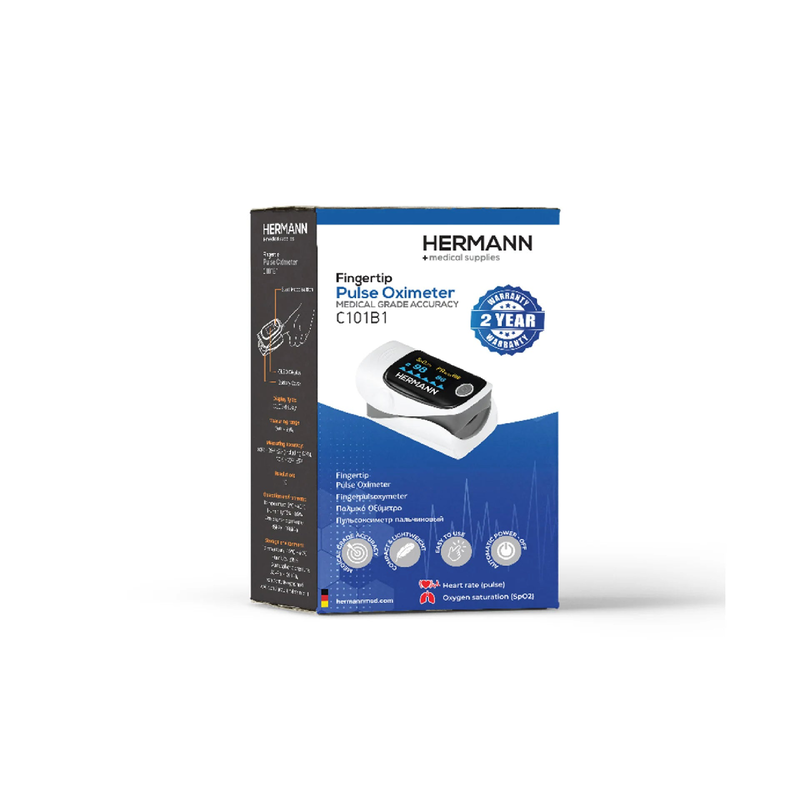 Hermann fingertip pulse oximeter a310, , medium-null
