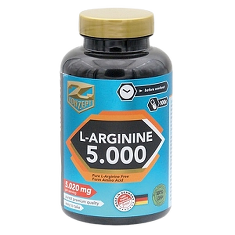 Zkonzept l-arginine 5.000 100 caps, , medium-null