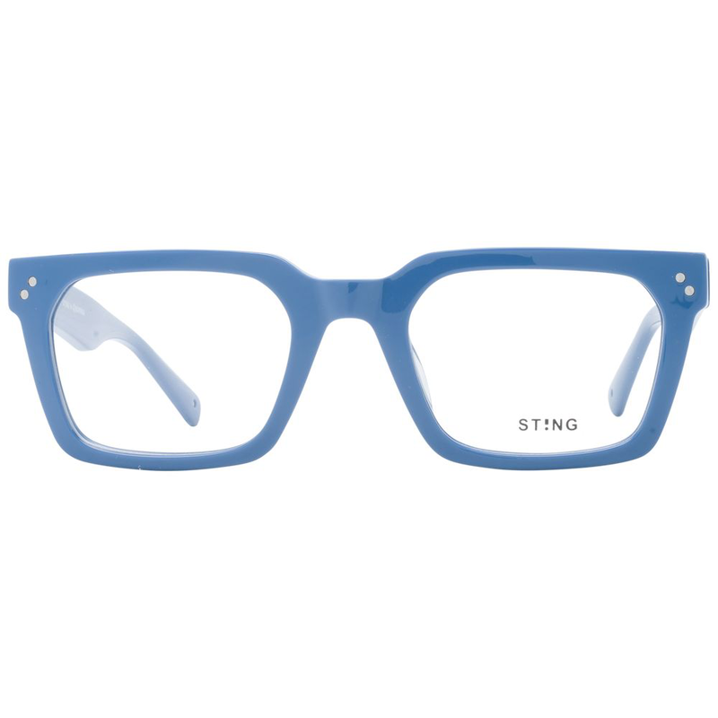 Blue acetate & plastic glasses (frames)-null