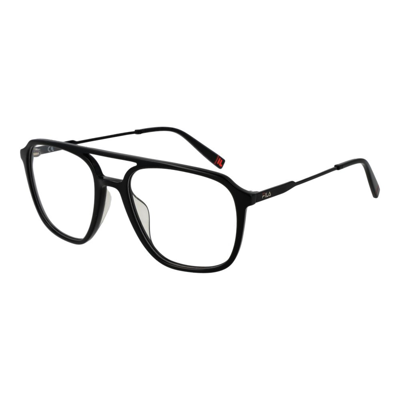 Black stainless steel glasses (frames)-null