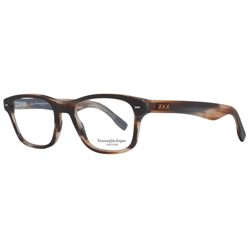 Brown plastic glasses (frames)-null
