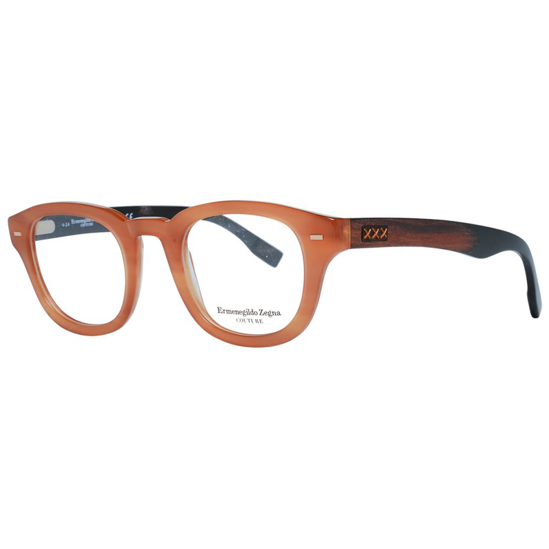Brown plastic glasses (frames)-null