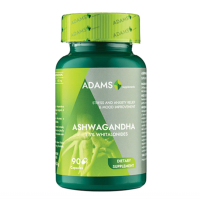 Adams supplements, ashwagandha, 400mg, , medium