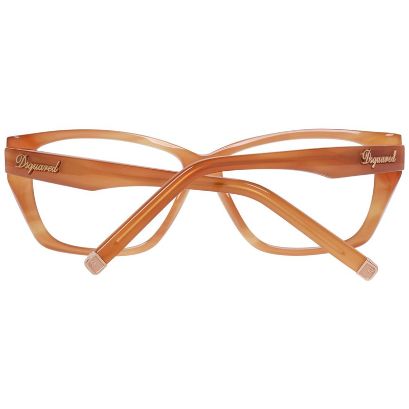 Brown plastic glasses (frames)-null