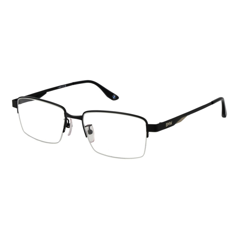 Black metal glasses (frames)-null