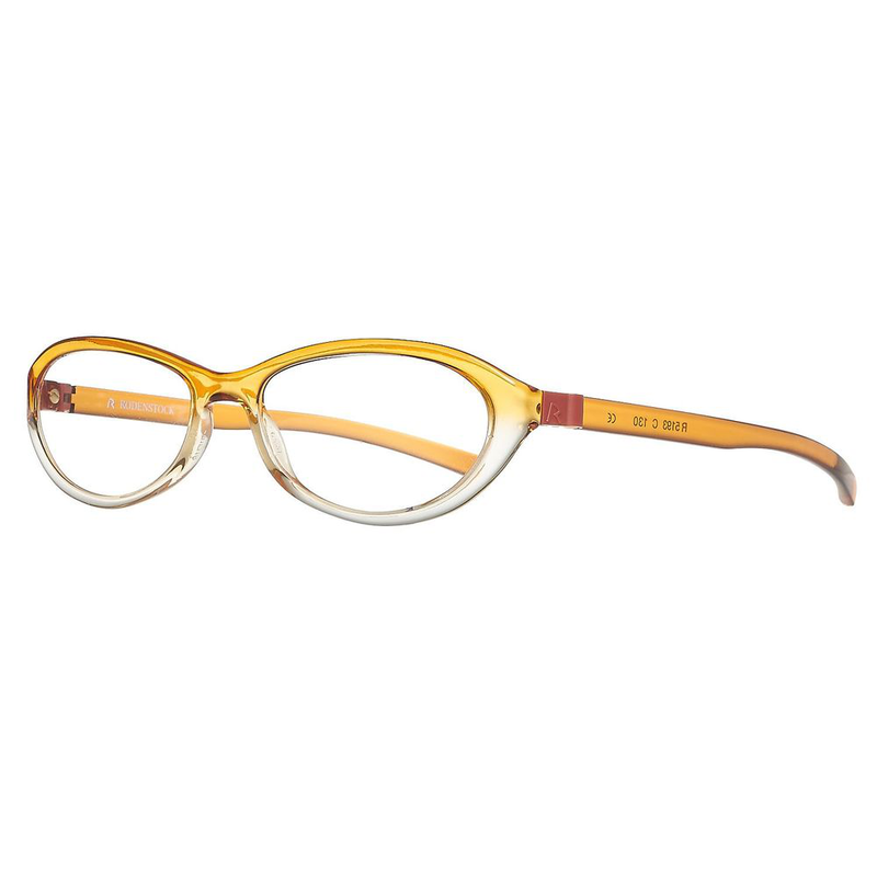 Orange plastic glasses (frames)-null
