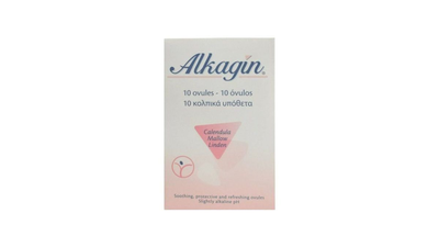 Alkagin vaginal, ovules, 10 x 3,0gr, , medium