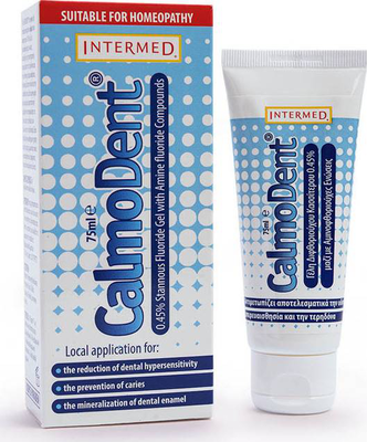 Calmodent fluoride gel, for the treatment of dental hypersensitivity 75ml, , medium