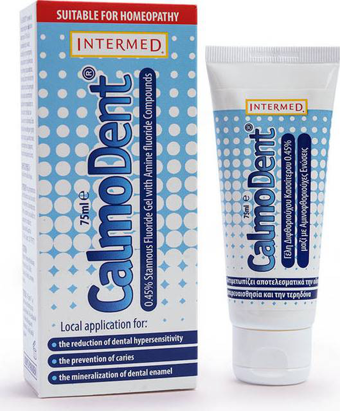 Calmodent fluoride gel, for the treatment of dental hypersensitivity 75ml, , medium-null