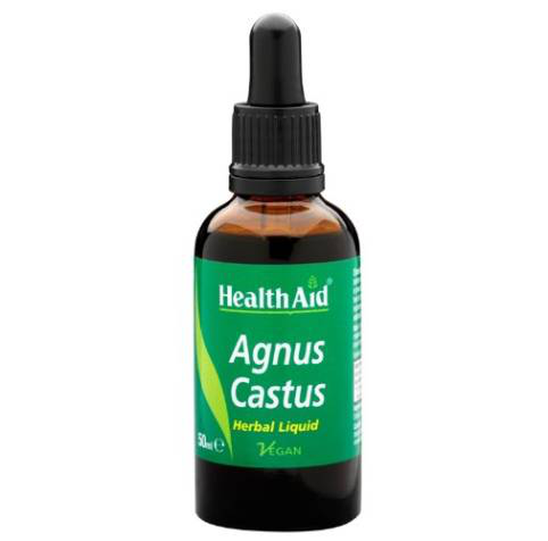 Product image: Health aid agnus castus liquid x 50ml - balancing effect on female hormones, , medium-null
