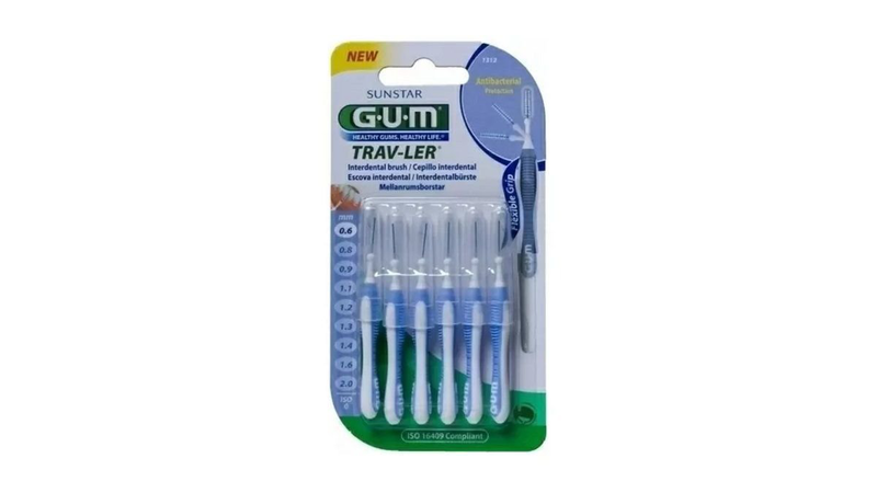 Gum traveler interdental brushes x4, , medium-null