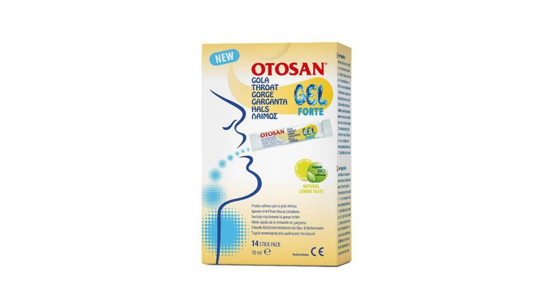 Otosan throat gel forte 1y+, 14 sachets, , medium-null