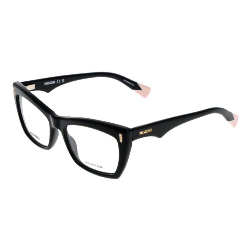 Black acetate glasses (frames)-null
