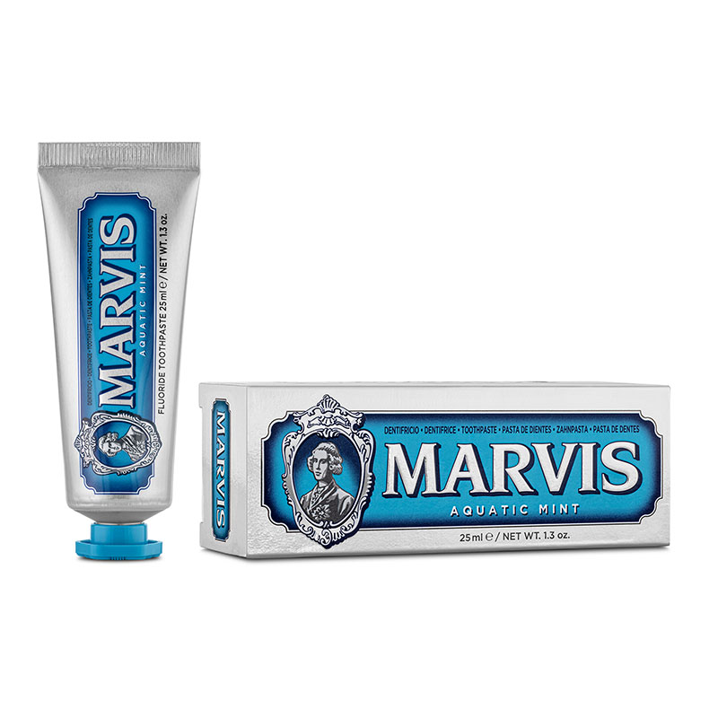 Product image: Marvis aquatic mint toothpaste x 25ml - travel size, , medium-null