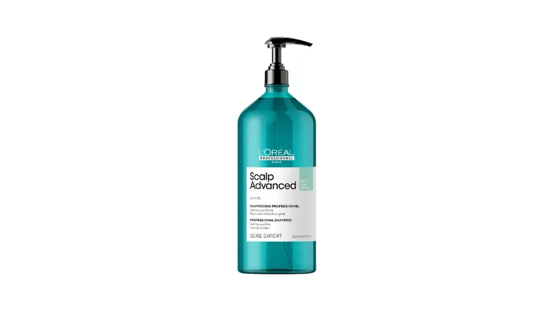 L'or&eacute;al scalp advanced anti-oiliness dermo purifier shampoo 1500 ml, , medium-null