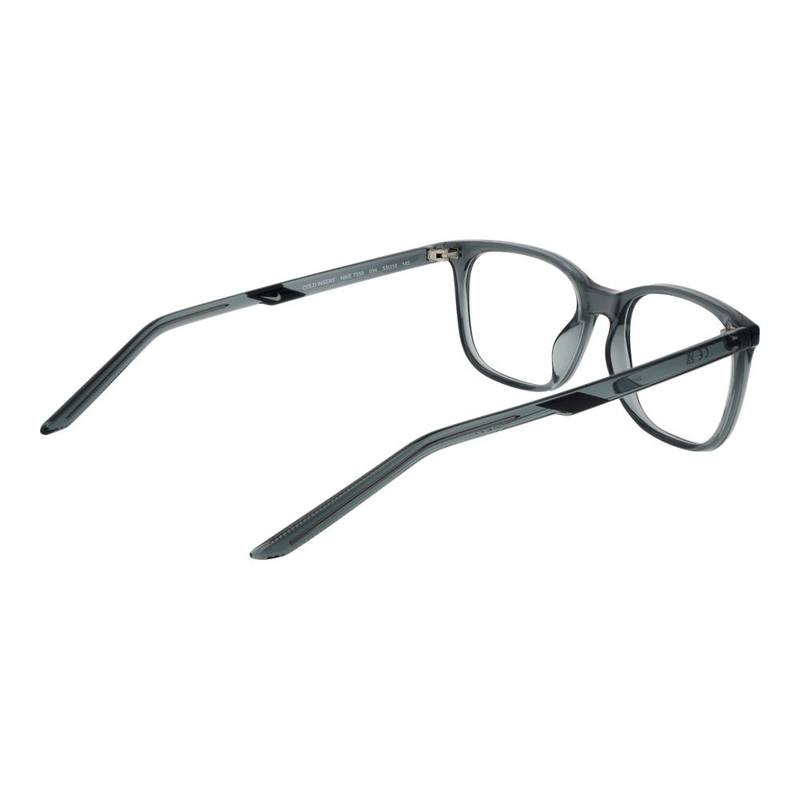 Gray stainless steel glasses (frames)-null