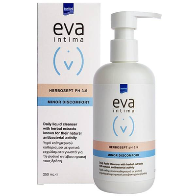 Eva intima herbosept ph 3.5 daily cleanser & antibacterial protection of the sensitive intim area x 250ml, , medium