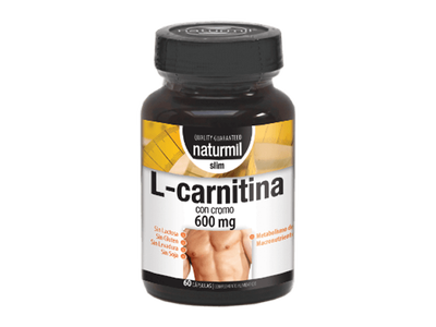 Naturmil l-carnitina slim 600mg 60 capsules, , medium