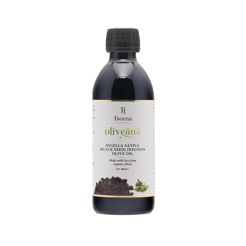 Nigella sativa (black seed) infused olive oil (250ml), , medium-null