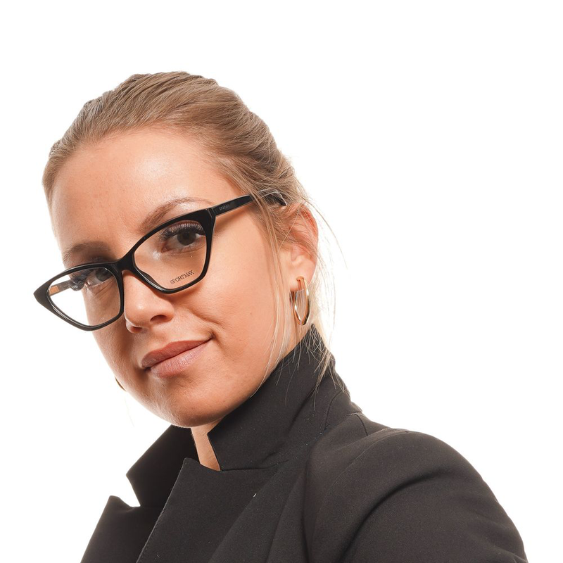 Black acetate glasses (frames)-null