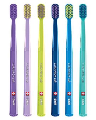 Curaprox cs 1560 toothbrush 1piece, various colors, , medium