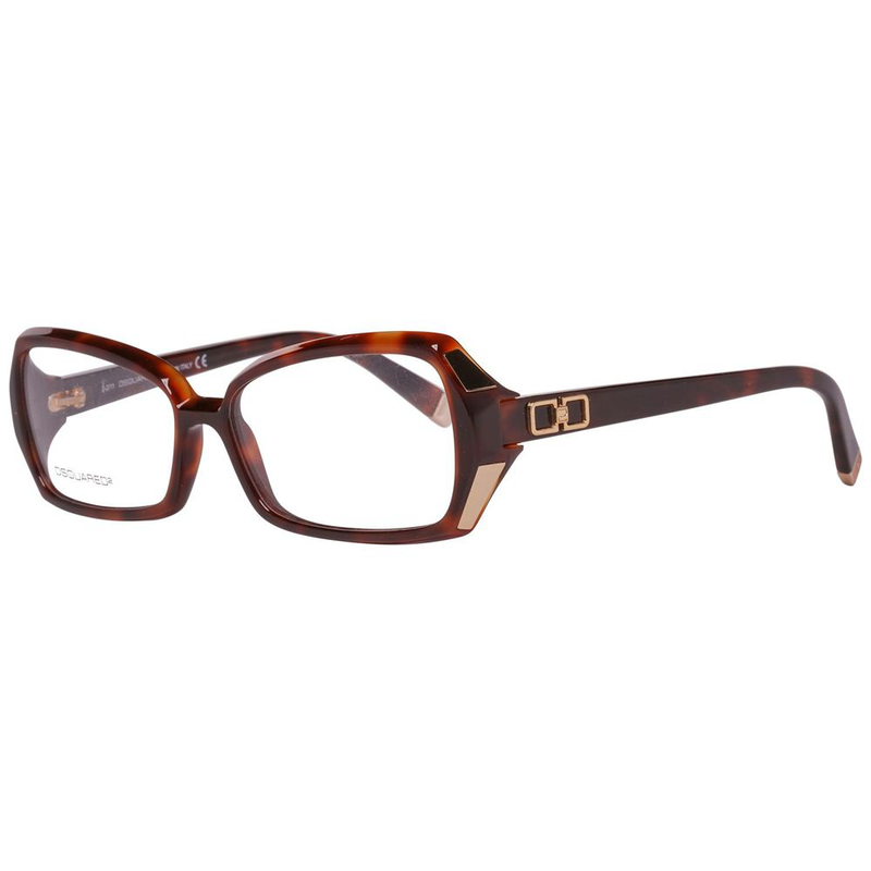 Brown plastic glasses (frames)-null