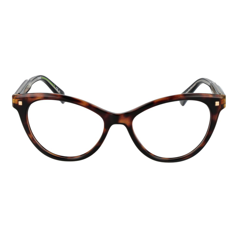 Brown plastic glasses (frames)-null