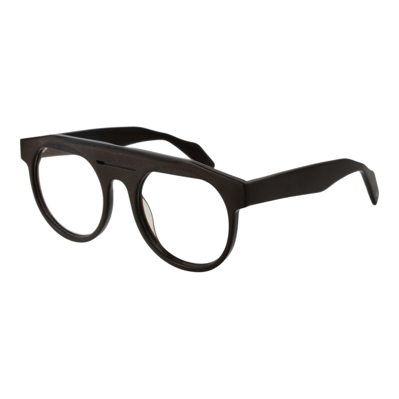 Brown plastic glasses (frames)-null