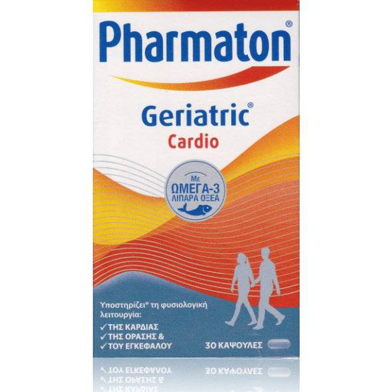 Pharmaton geriatric cardio 30capsules, , medium-null