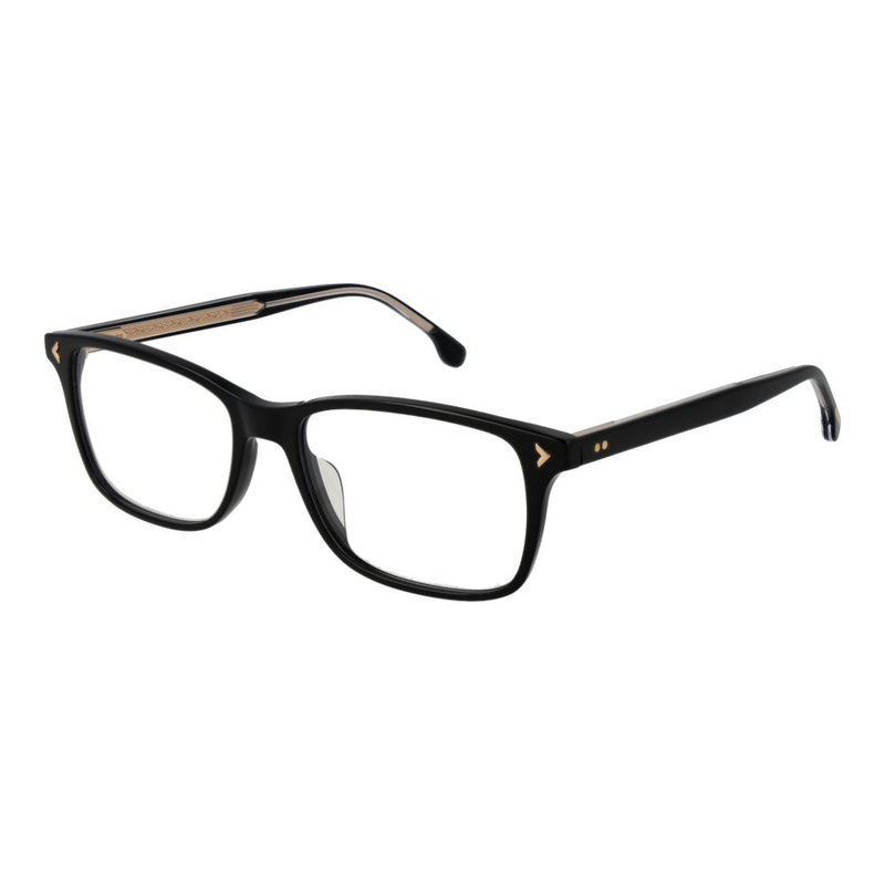 Black cellulose acetate glasses (frames)-null