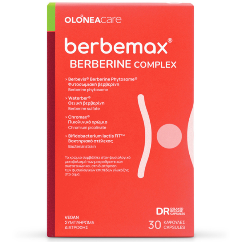 Olonea | berbemax berberine complex &sigma;&upsilon;&mu;&pi;&lambda;ή&rho;&omega;&mu;&alpha; &delta;&iota;&alpha;&tau;&rho;&omicron;&phi;ή&sigmaf; &mu;&epsilon; &beta;&epsilon;&rho;&beta;&epsilon;&rho;ί&nu;&eta; | 30caps, , medium-null