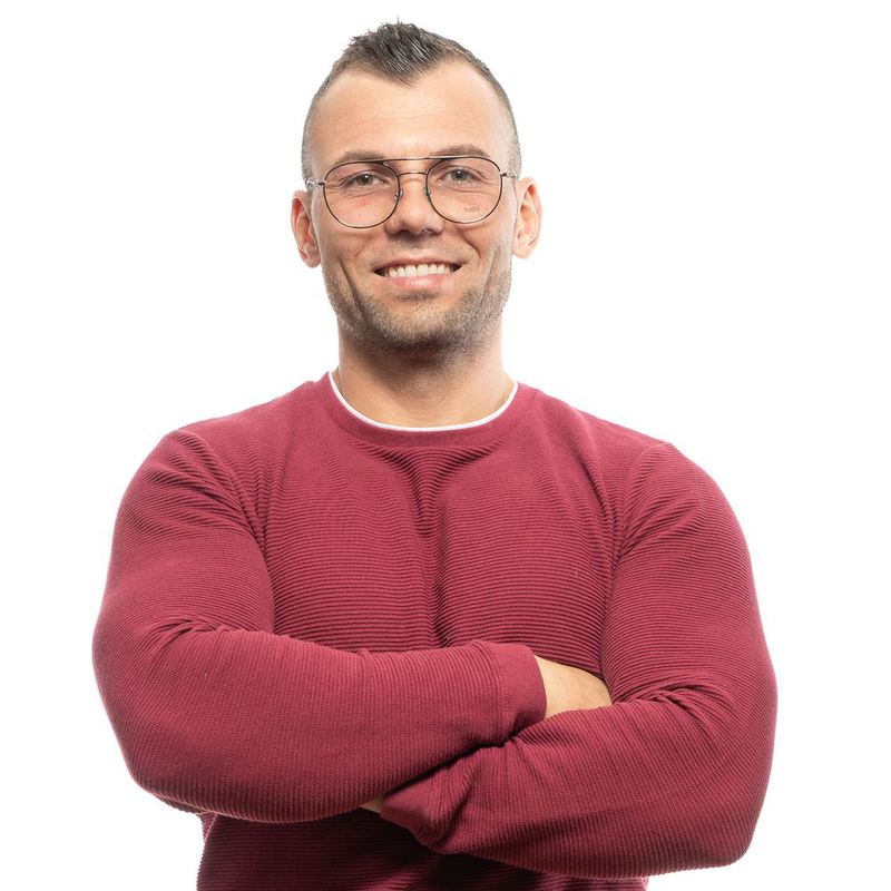 Silver metal glasses (frames)-null
