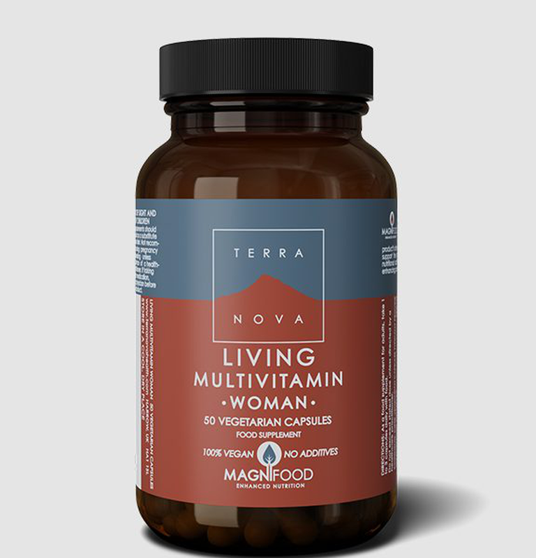 Terranova living multivitamin woman 50 vegicaps, , medium-null
