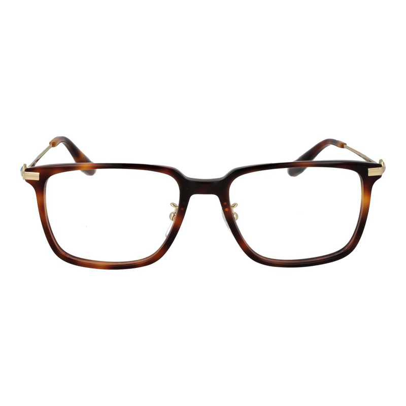 Brown plastic glasses (frames)-null