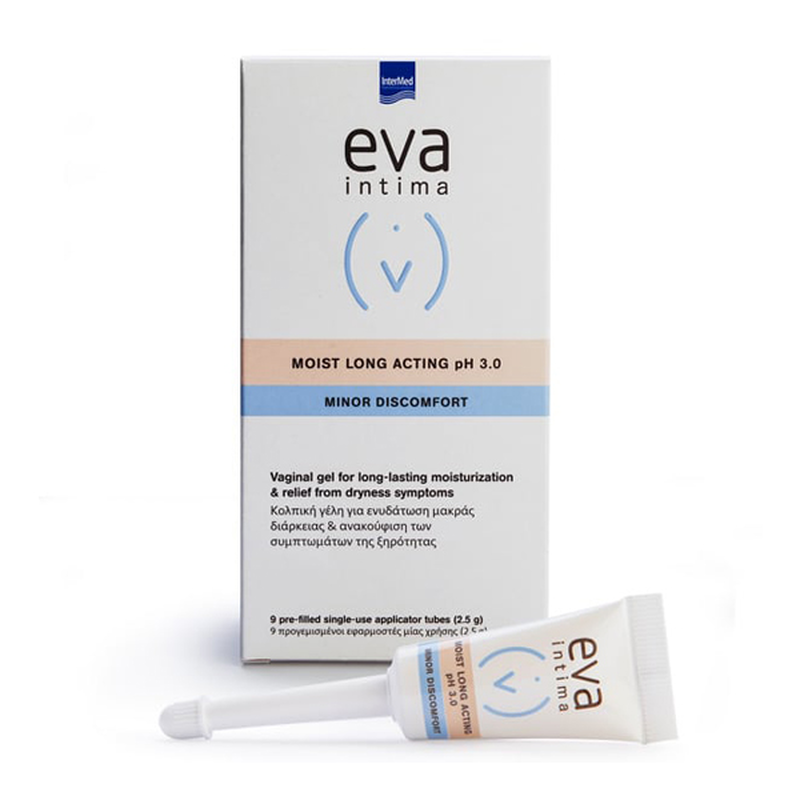 Eva intima moist long acting minor discomfort ph3.0 &kappa;&omicron;&lambda;&pi;&iota;&kappa;ή &gamma;έ&lambda;&eta; &kappa;&alpha;&tau;ά &tau;&eta;&sigmaf; &xi;&eta;&rho;ό&tau;&eta;&tau;&alpha;&sigmaf; 9 &kappa;&omicron;&lambda;&pi;&iota;&kappa;&omicron;ί &epsilon;&phi;&alpha;&rho;&mu;&omicron;&sigma;&tau;έ&sigmaf;, , medium-null