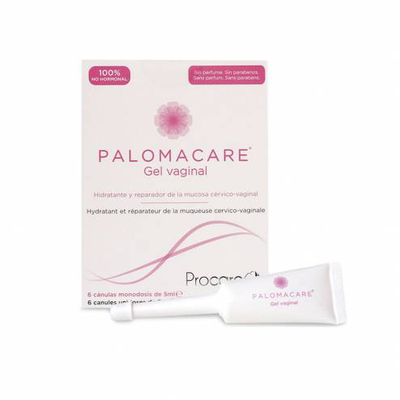 Palomacare gel vaginal, moisturizing & repairing gel 6units*5ml