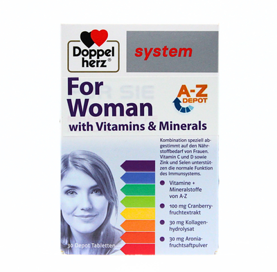Doppelherz for women depot a-z x 30 tablets, , medium