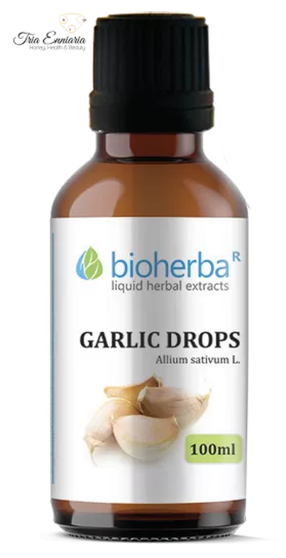 Garlic drops, herbal tincture , 100 ml, , medium image number null