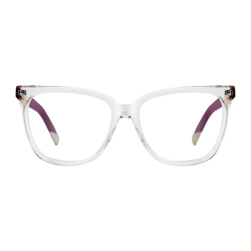 Transparent acetate glasses (frames)-null
