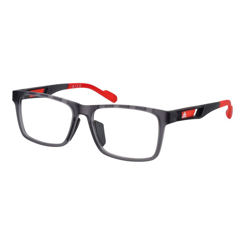 Gray plastic glasses (frames)-null
