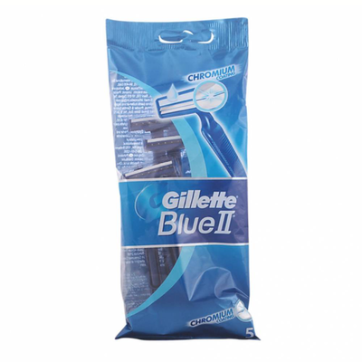 Gillette blue il (nylon), razor, 5