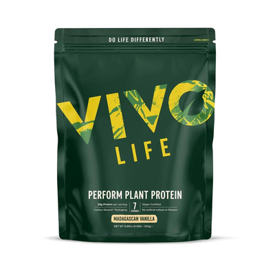 Perform raw plant protein & bcaa (7 servings) - vivo life, , medium