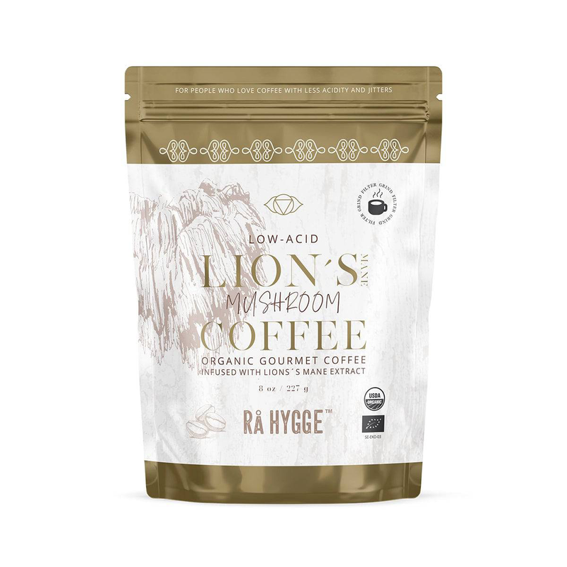 Rå hygge, bio lions mane mushroom coffee, filter ground, 227g, , medium-null