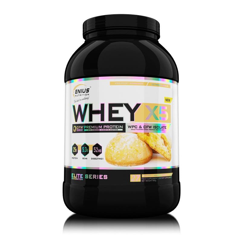 Whey-x5® 900g/27serv, Genius nutrition-null