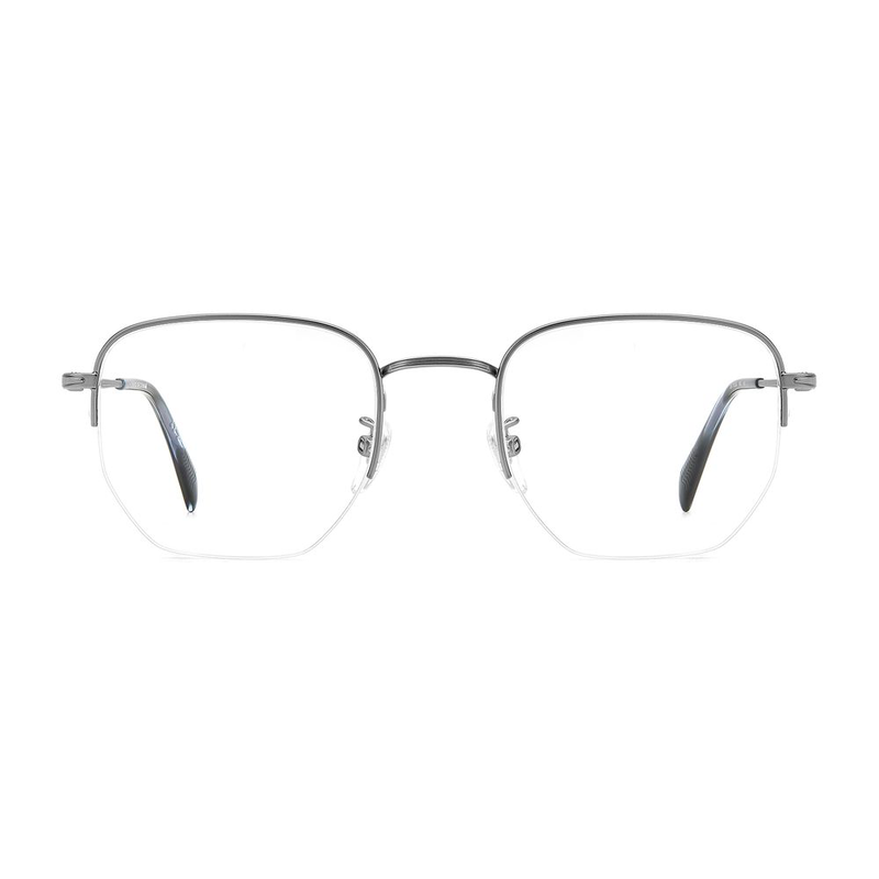 Gray metal glasses (frames)-null