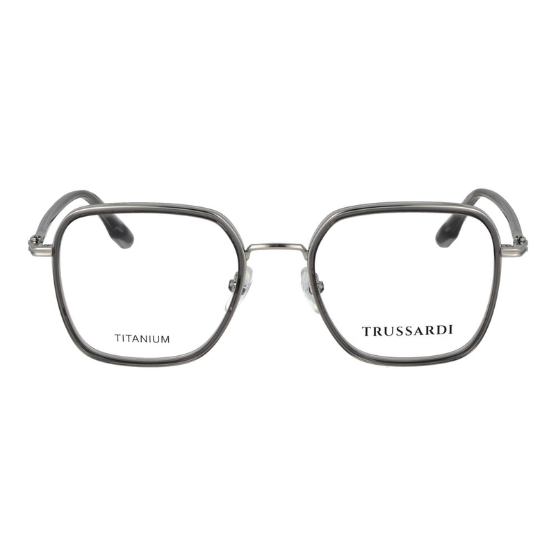Gray titanium glasses (frames)-null