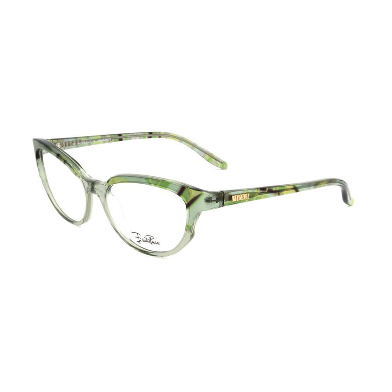 Green plastic glasses (frames)-null