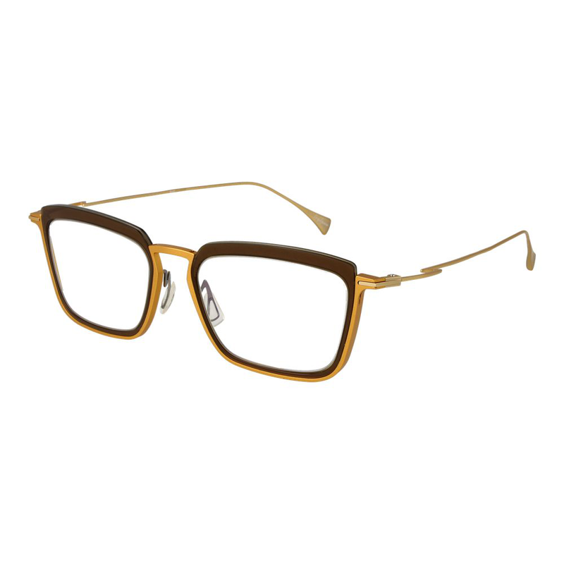 Gold metal glasses (frames)-null