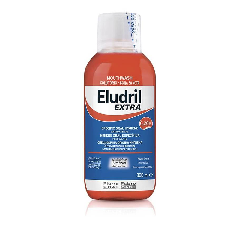Eludril extra mouthwash 0.20% 300ml, , medium image number null